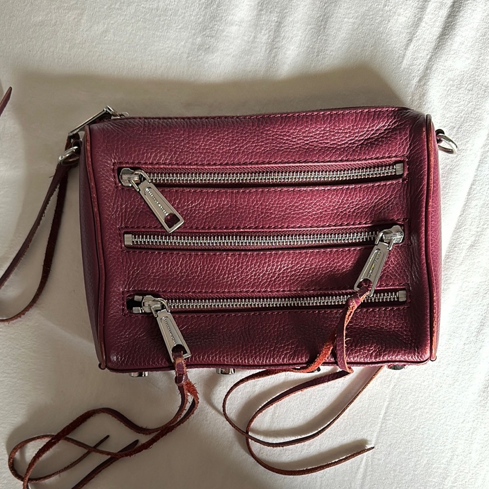 Rebecca Minkoff Burgundy Crossbody Bag